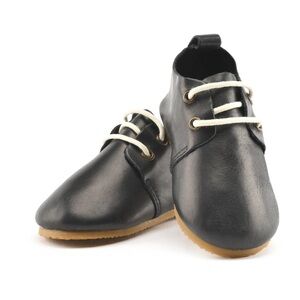 Piper Finn Piper Finn - Baby & Toddler Shoes - Hard Sole Oxford - Black size 2